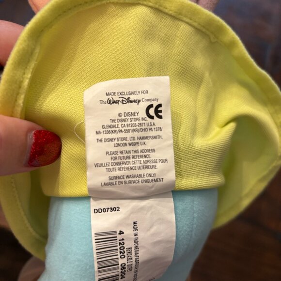 Vintage Disney Store Stuffed Bendable Dopey ~ 8 inch ~ EUC - Picture 8 of 8